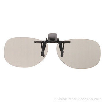 3D Glasses Clip without Frame Legs for Passive Digital Cinema Projector